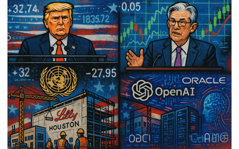 Evening digest: Trump criticizes UN, Powell highlights Fed challenges