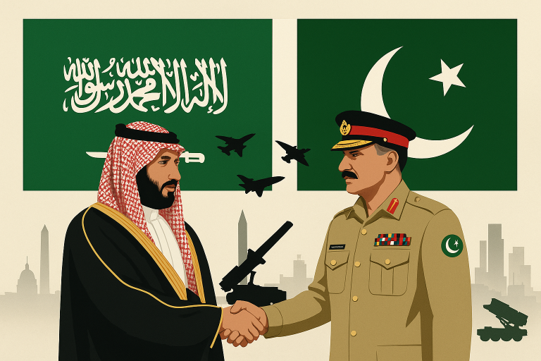 Saudi Arabia signs strategic defence pact with Pakistan