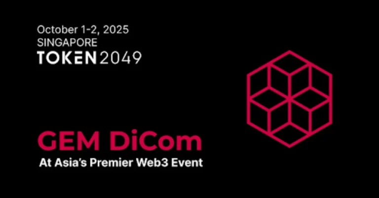 GEMtrust DAO Brings GEM DiCom to Over 25K Attendees at TOKEN2049 in Singapore