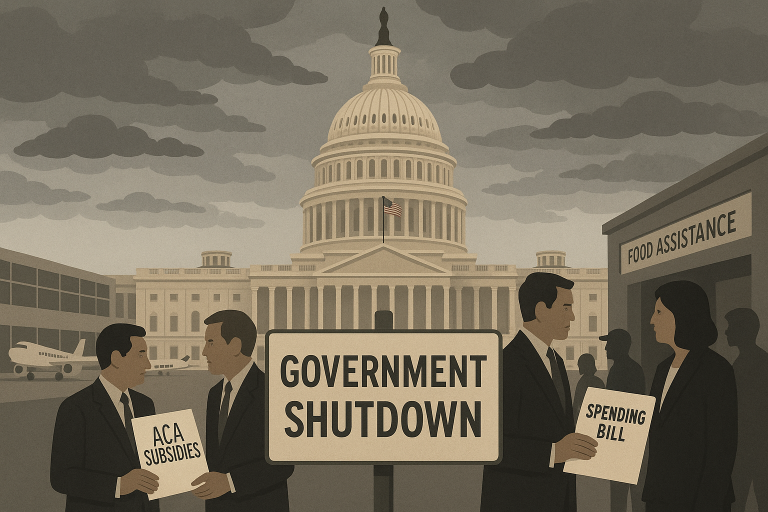 Senate Democrats scale back demands in bid to end historic US government shutdown