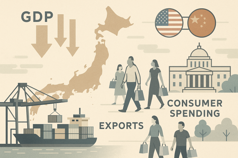 Japan’s economy contracts less than feared as consumption cushions slowdown