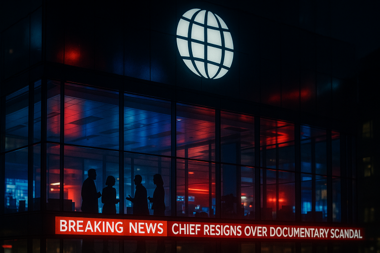 Tim Davie resigns as BBC chief following backlash over Trump documentary