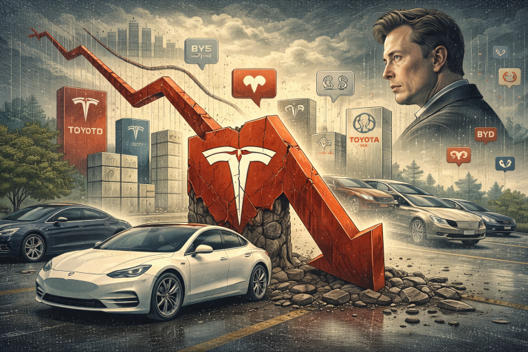 Tesla loses $15.4B in brand value in 2025, marking third straight annual decline