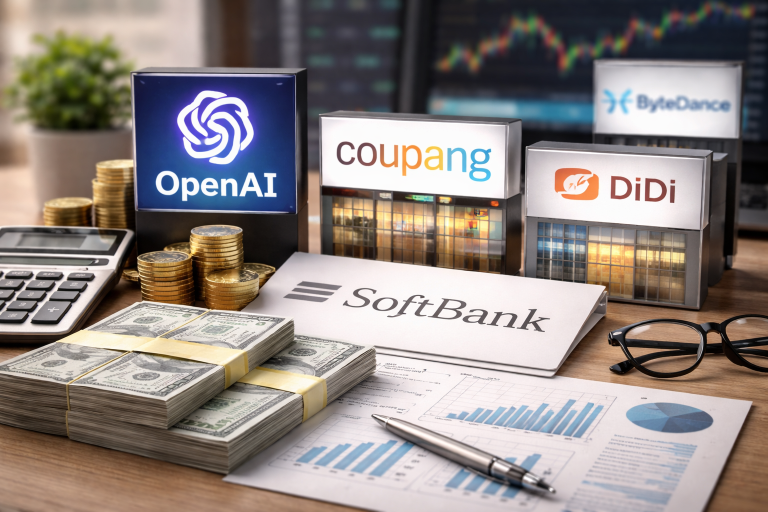SoftBank Vision Fund boosted by OpenAI surge as ByteDance and Didi drag