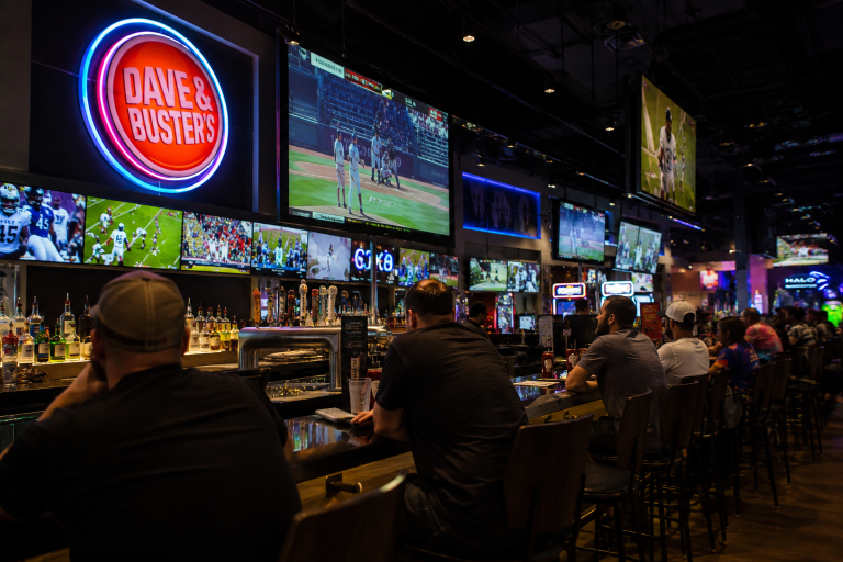 Dave & Buster’s stock drops as consumer spending slows